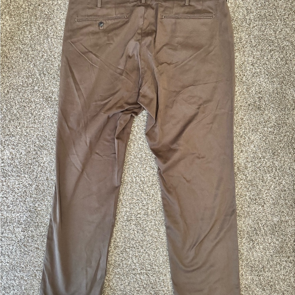 Muji Men's Pants stretch Chino large 30 inch - Picture 5 of 9